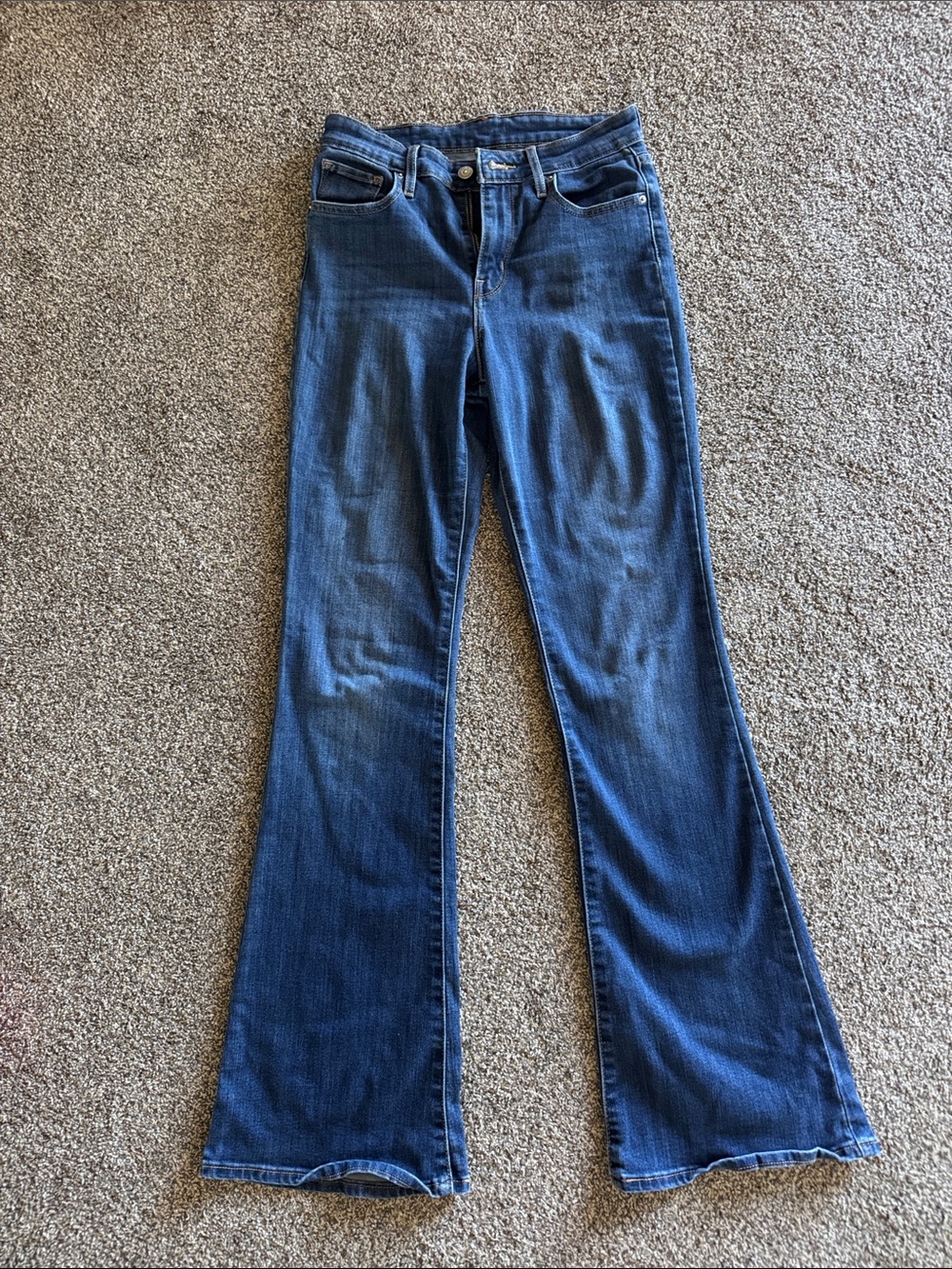 Levi's Women's Blue Flare Jeans